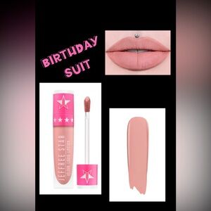 BIRTHDAY SUIT VELOUR LIQUID LIPSTICK by JEFFREE STAR ⭐️